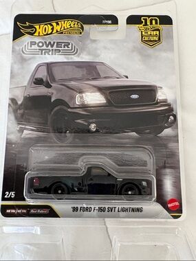 Hot Wheels '99 Ford F-150 SVT Lightning - Black - Power Trip